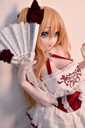 Yokotani Yukiko muñeca sexual (Elsa Babe 140 cm de silicona rad007)