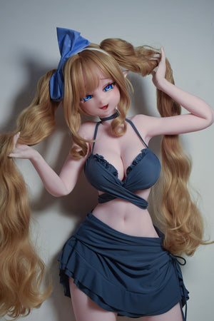 Ijuuin maki muñeca sexual (Elsa Babe 140 cm RAD010 Silicona)