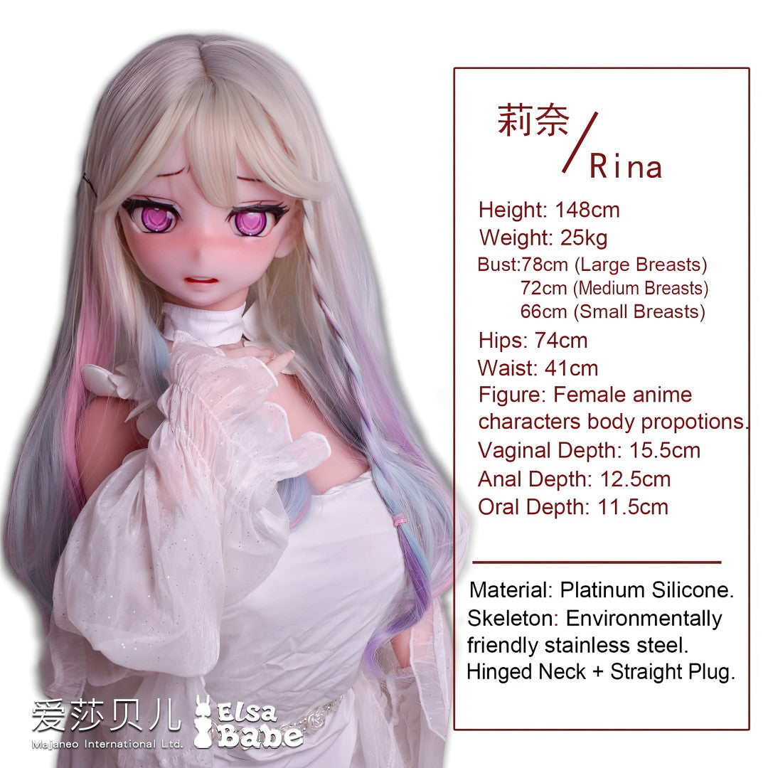 Boneca sexual de Ikezawa Rina (Elsa Babe 148cm rad031 silicone)