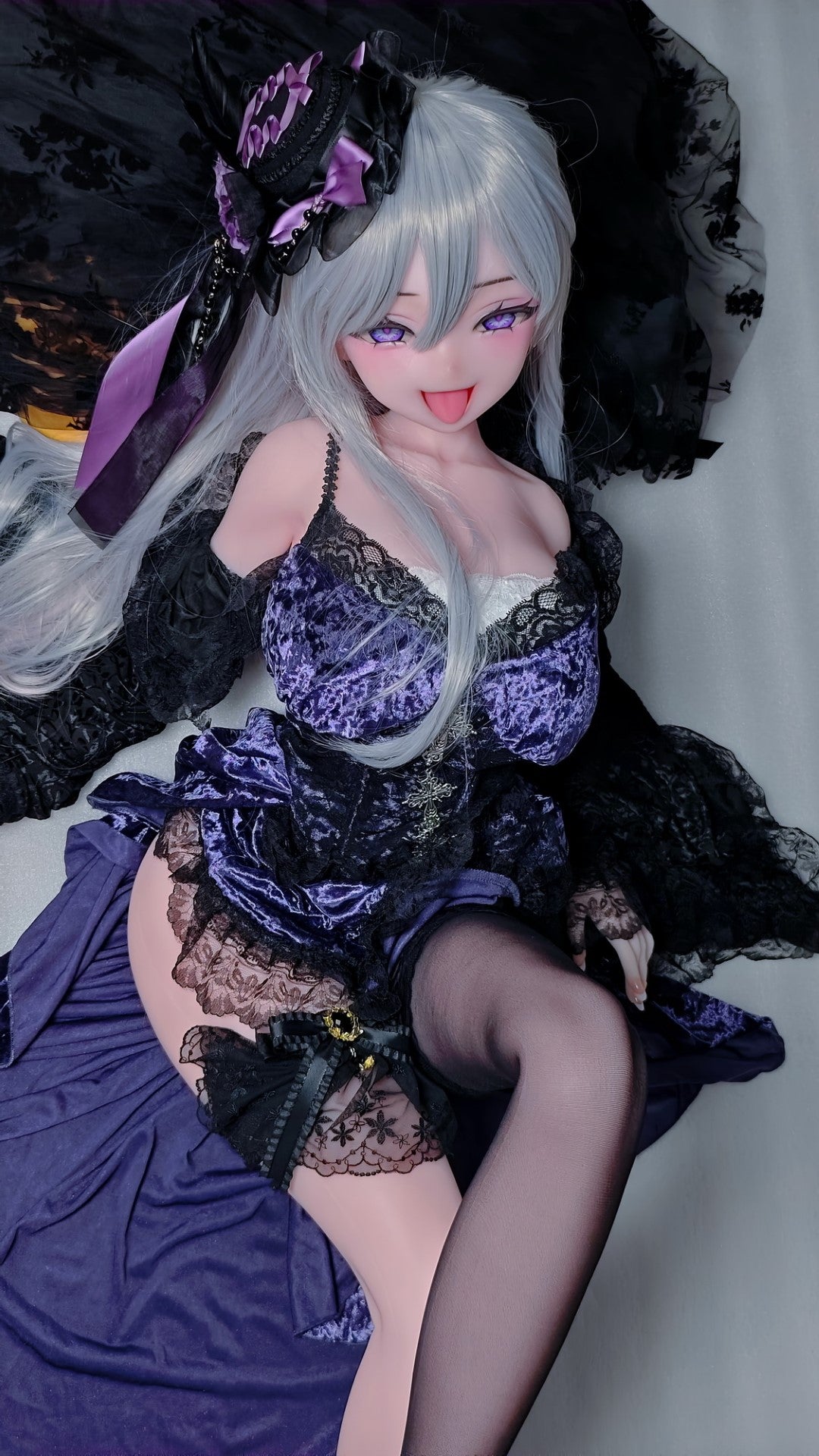 Chono Miyu muñeca sexual (Elsa Babe 148cm RAD041 Silicona)