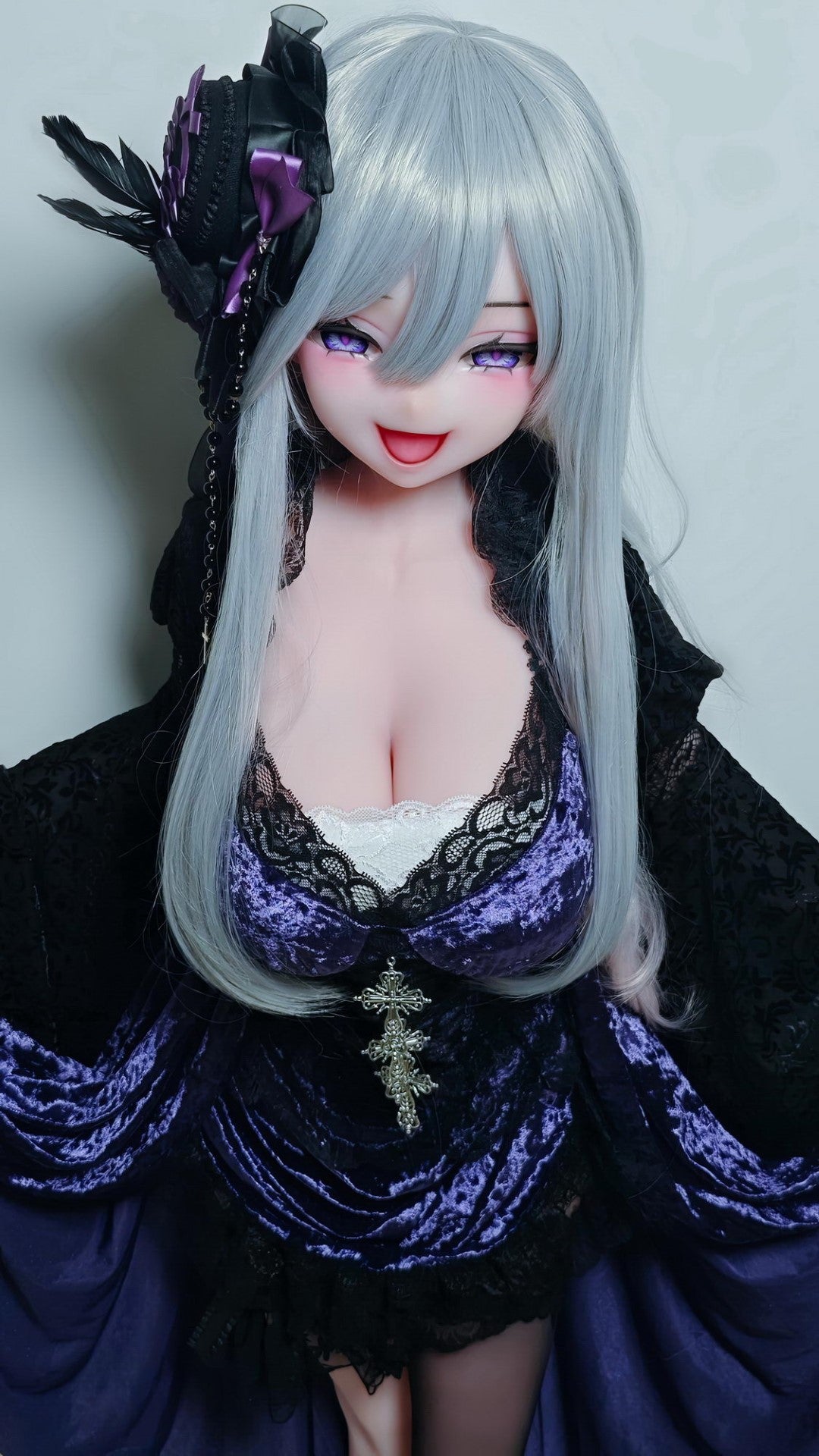 Chono Miyu muñeca sexual (Elsa Babe 148cm RAD041 Silicona)
