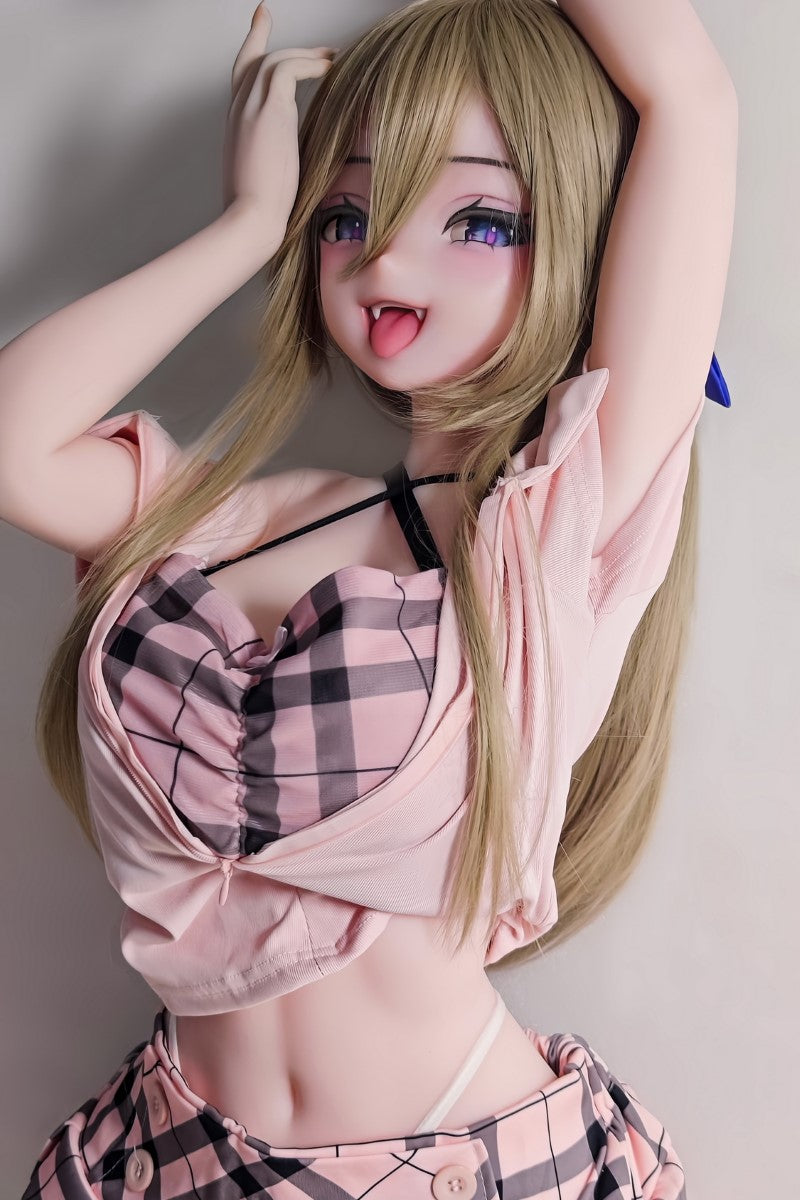 Chono Miyu muñeca sexual (Elsa Babe 140 cm RAD041 Silicona)