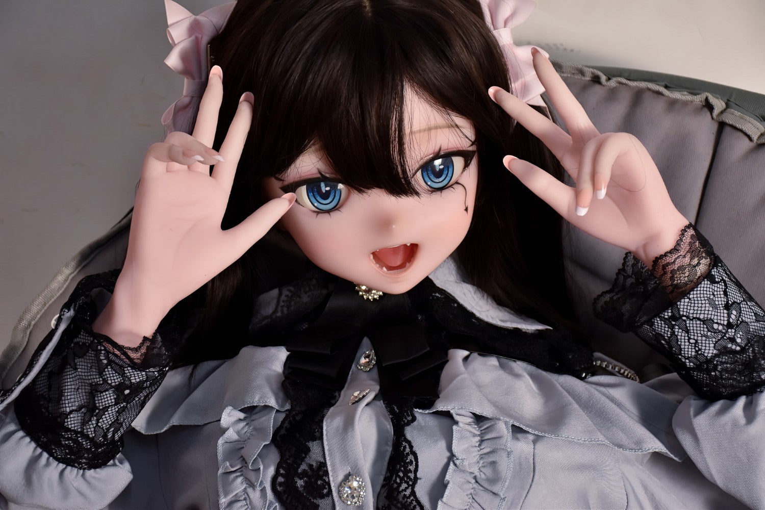 Boneca sexual mizuki yoshino (Elsa Babe 148cm rad042 silicone)