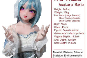 Asakura Marie muñeca sexual (Elsa Babe 165cm RAHC018 Silicona)