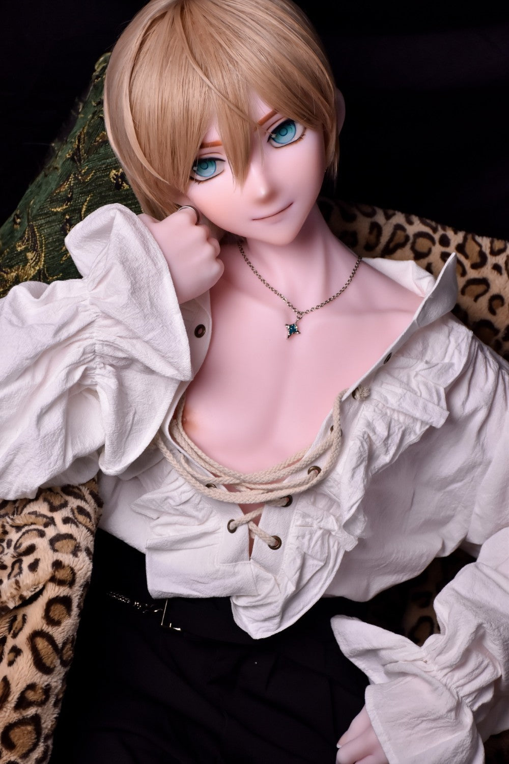Link Masculino muñeca sexual (Elsa Babe 153 cm RAMD001 Silicona)