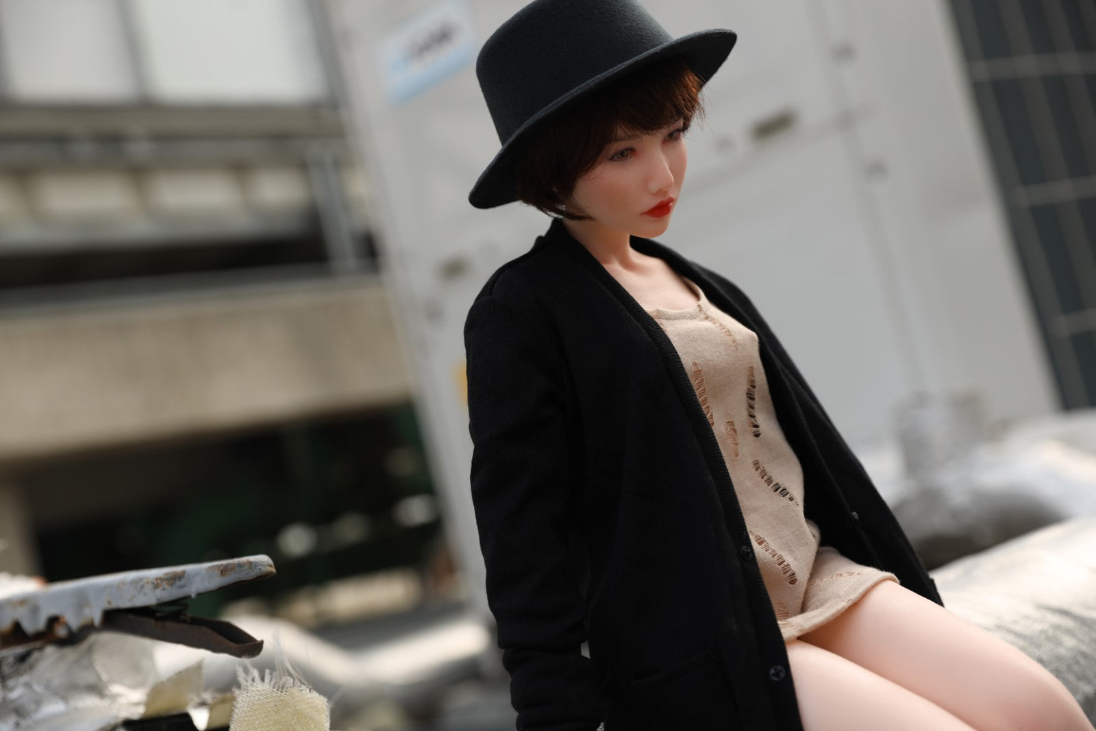 Reka muñeca sexual (Climax Doll Mini copa B 60cm Silicona)