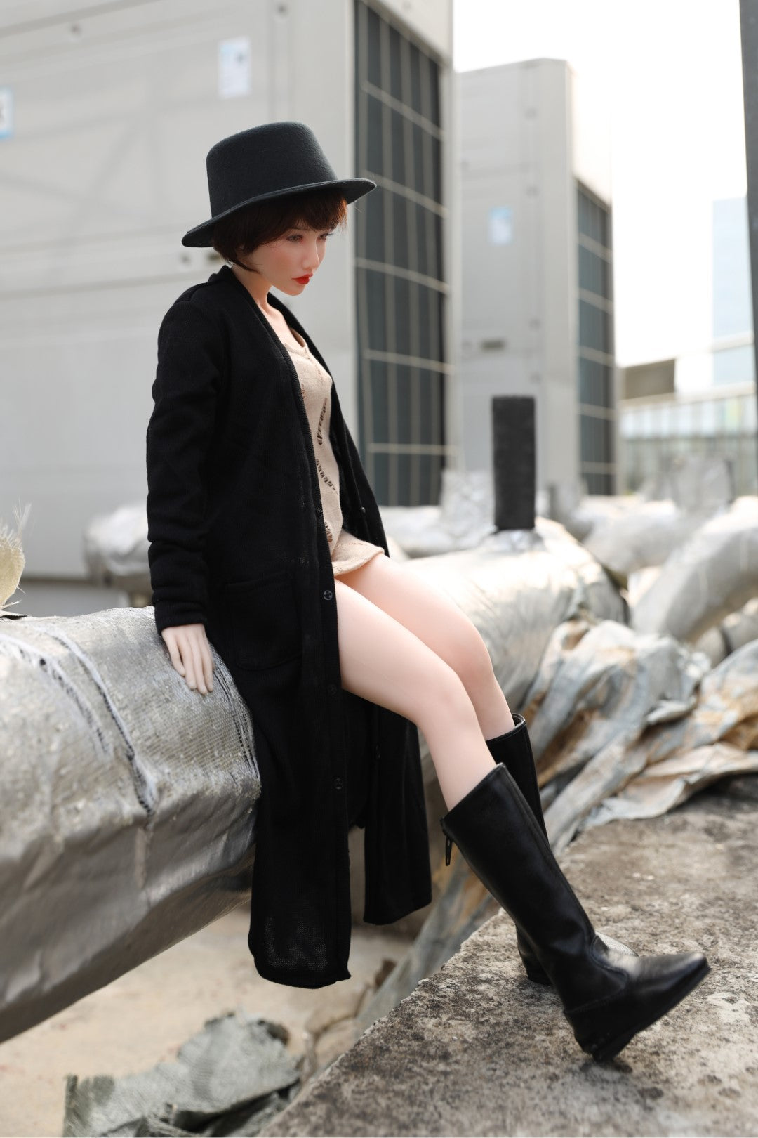 Reka muñeca sexual (Climax Doll Mini copa B 60cm Silicona)