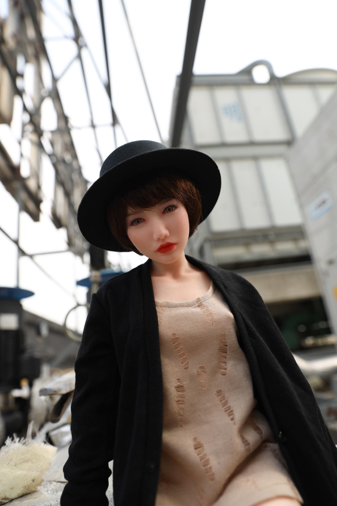 Reka muñeca sexual (Climax Doll Mini copa B 60cm Silicona)