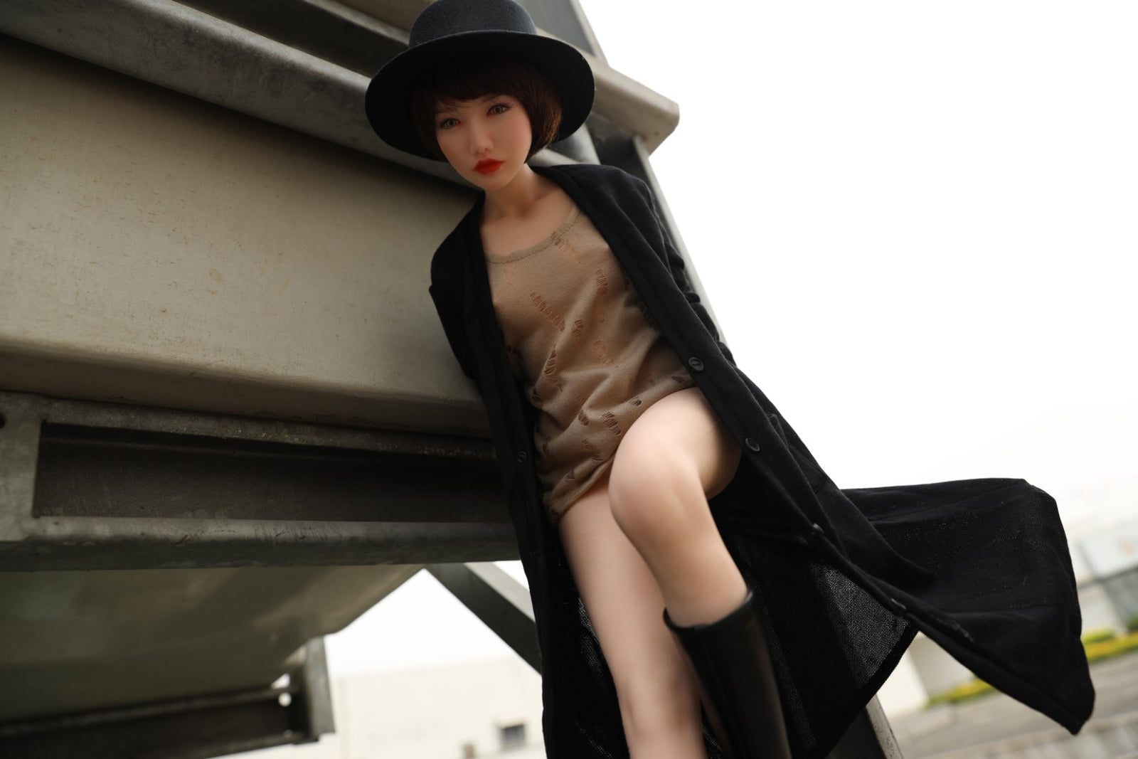 Reka muñeca sexual (Climax Doll Mini copa B 60cm Silicona)