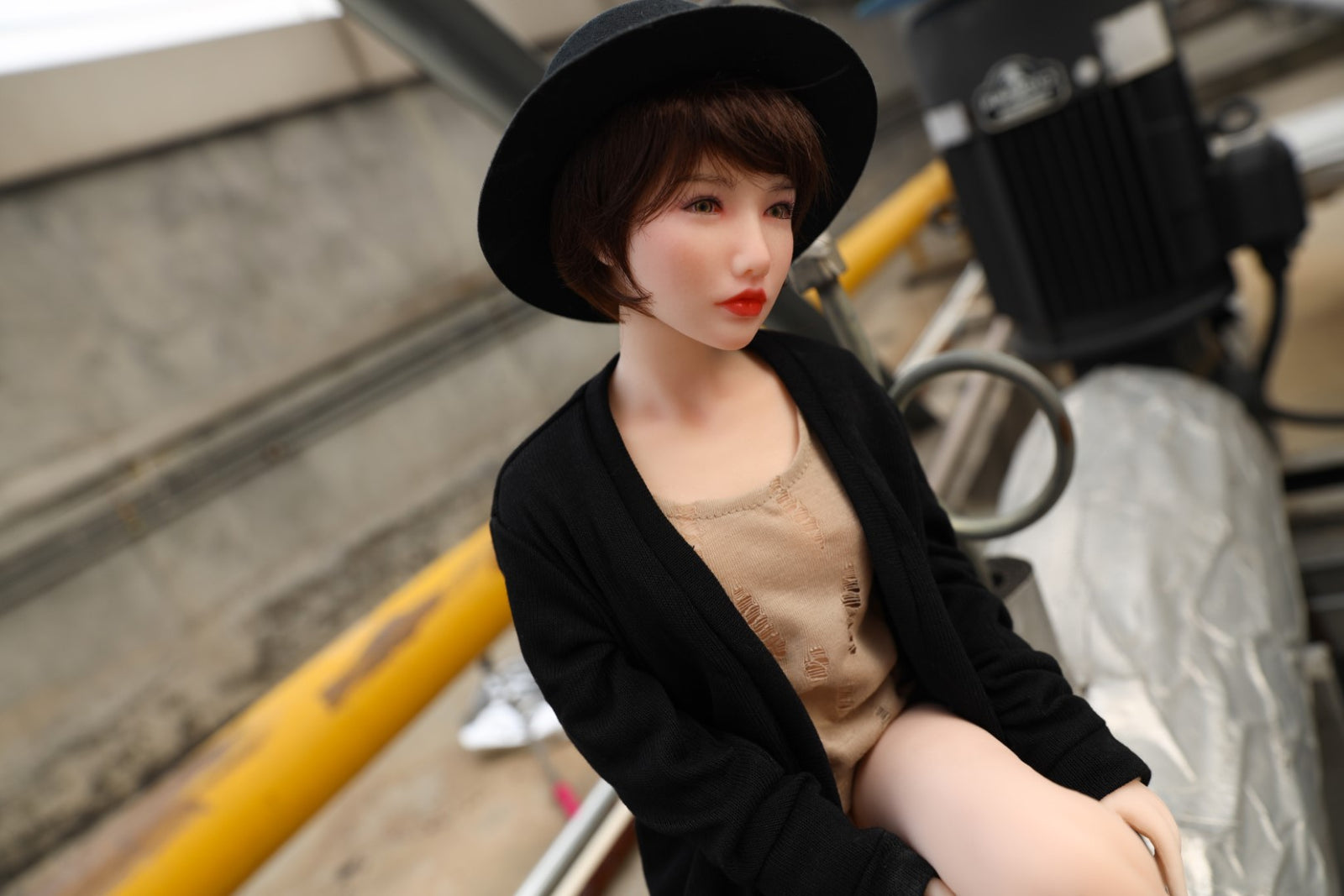 Reka muñeca sexual (Climax Doll Mini copa B 60cm Silicona)