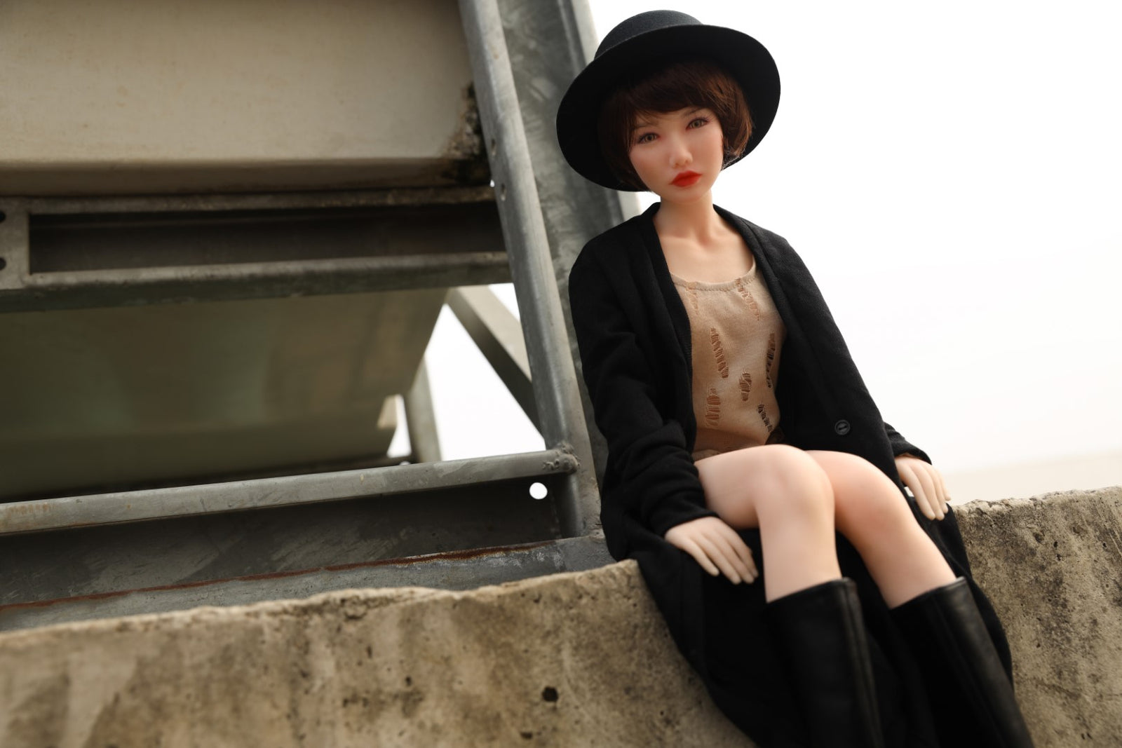 Reka muñeca sexual (Climax Doll Mini copa B 60cm Silicona)