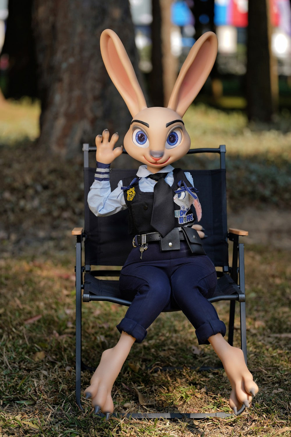 Judy, a boneca sexual de coelho (Dolls Castle 120 cm de silicone c-cup)