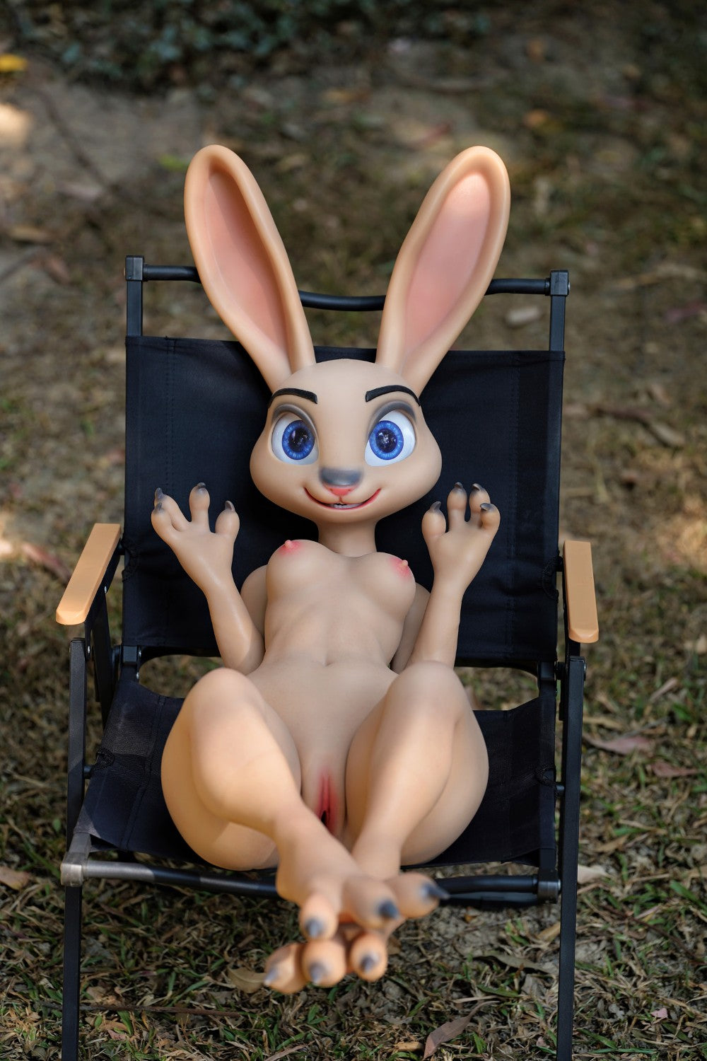Judy, a boneca sexual de coelho (Dolls Castle 120 cm de silicone c-cup)