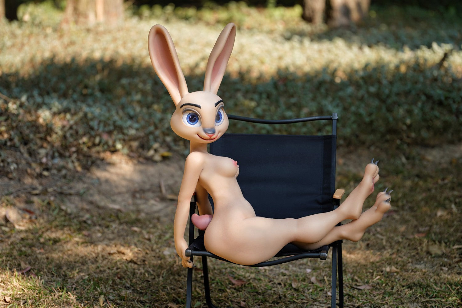 Judy, a boneca sexual de coelho (Dolls Castle 120 cm de silicone c-cup)