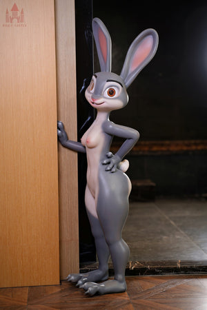 Judy el conejo muñeca sexual (Dolls Castle Silicona A-Cup de 168 cm)
