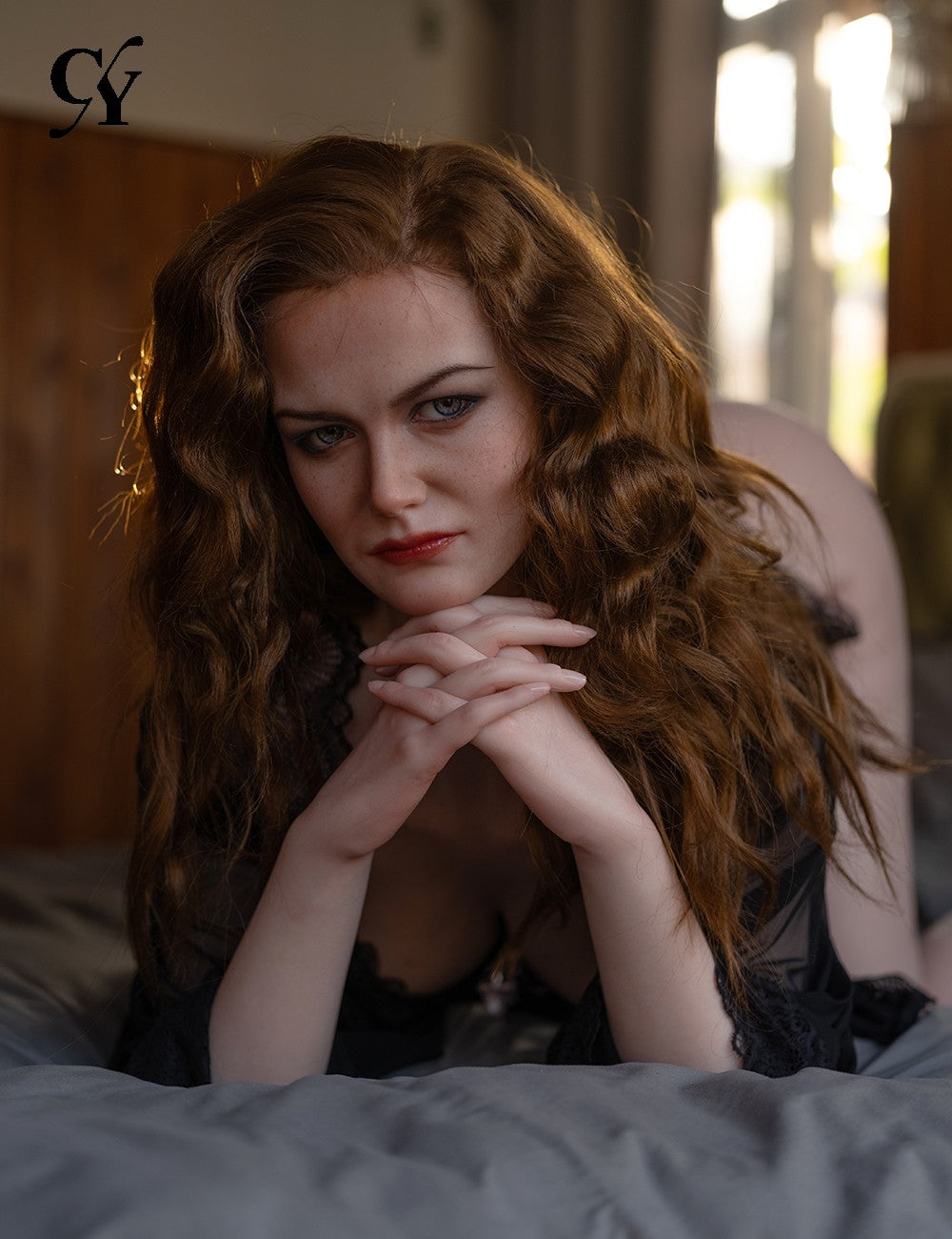 Boneca sexual Rebecca (TOP CYDOLL Copo E de 176cm (TPE+Silicone)