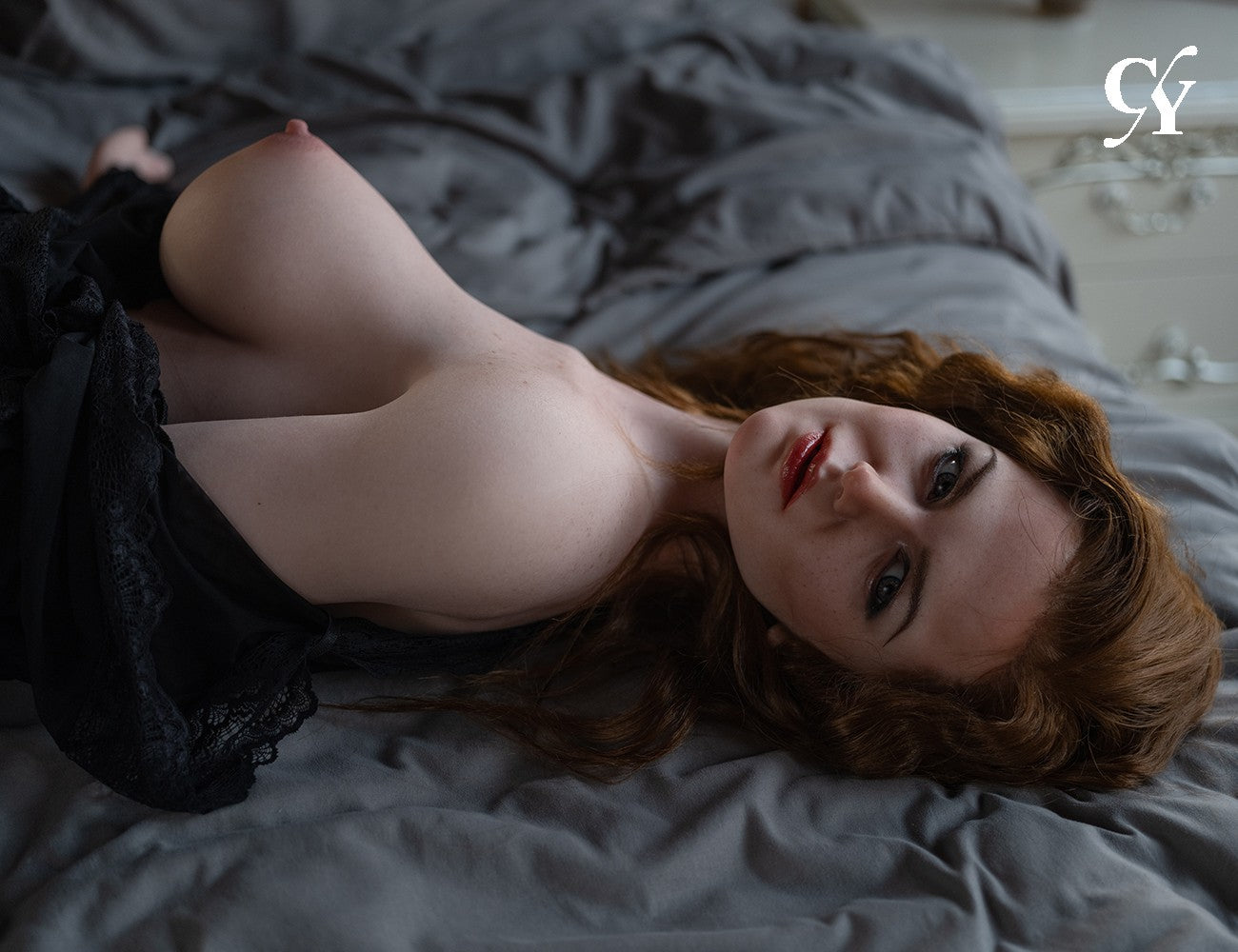 Boneca sexual Rebecca (TOP CYDOLL Copo E de 176cm (TPE+Silicone)