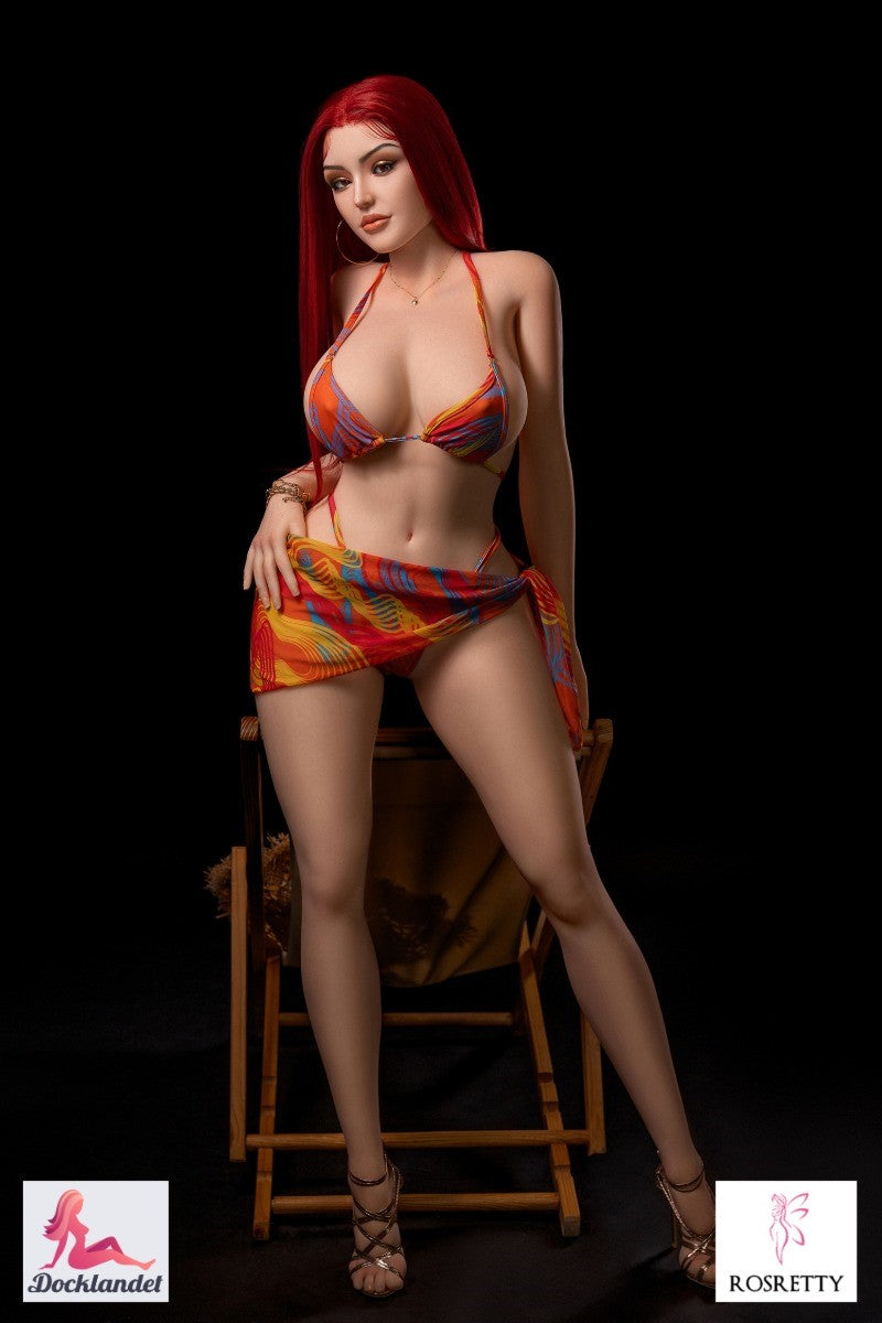 helen muñeca sexual (Rosretty Doll 169 cm copa D S3# TPE+silicona)