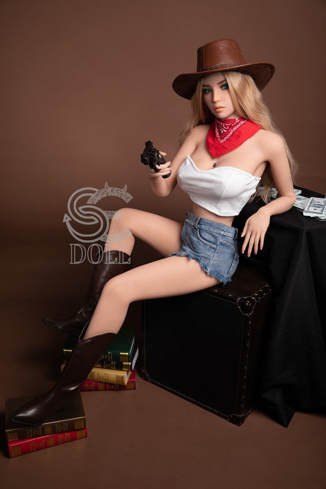 Boneca Sexual Caroline (SEDoll Copo D de 158 cm #088 TPE)