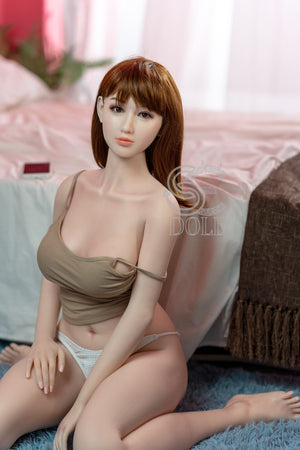 Boneca sexual de Sarah (SEDoll 160cm c-cup #101 silicone)