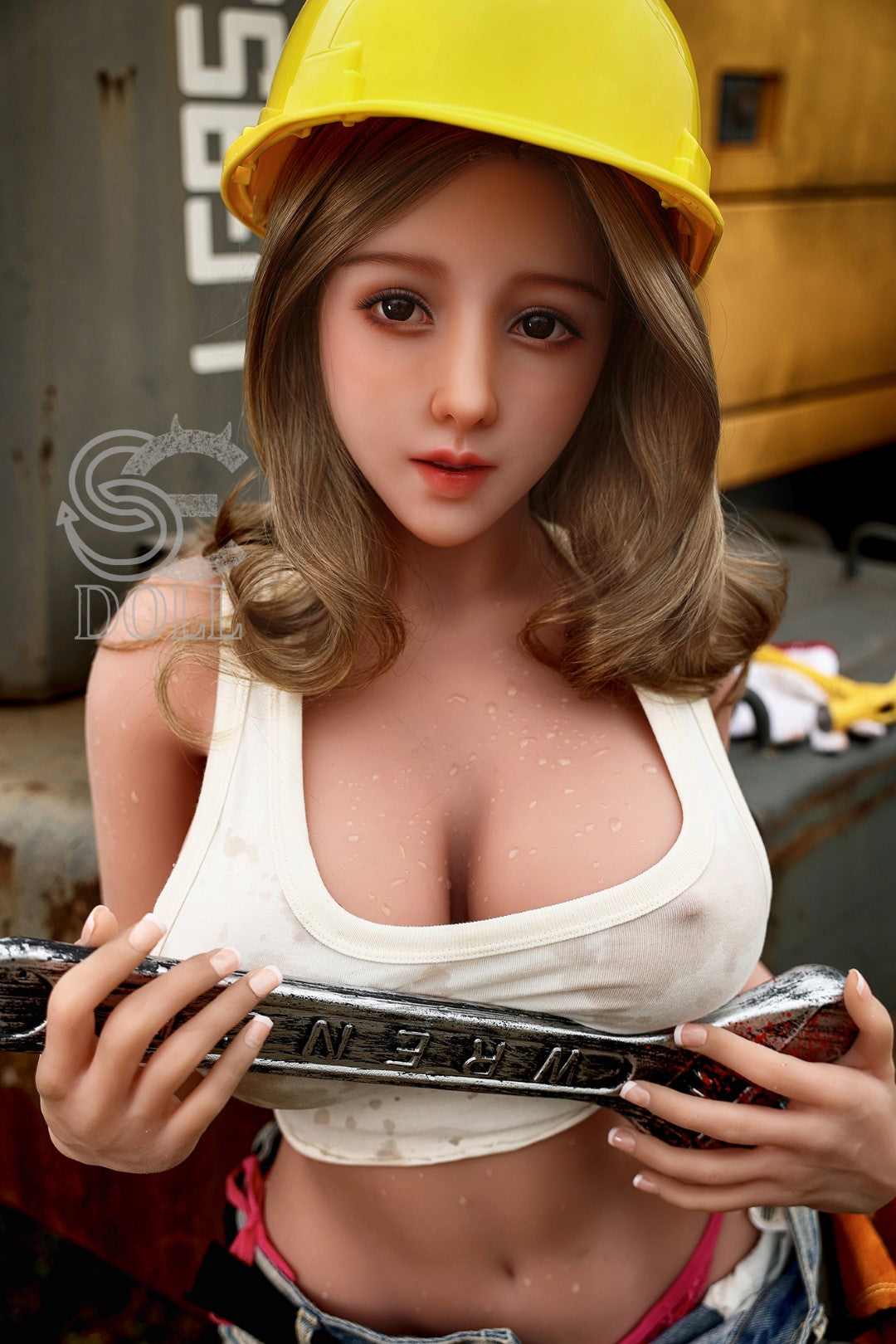 Boneca sexual Eunice (SEDoll 157cm H-Kupa #077 TPE)