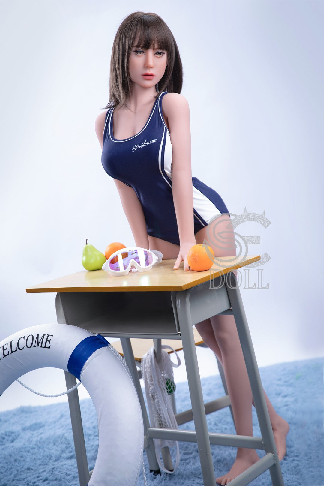 Boneca sexual Skyler.B (SEDoll Copa F de 153 cm #123 TPE)