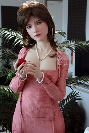 Boneca sexual queen.hSEDoll 165cm c-cup #083so Silicone Pro)