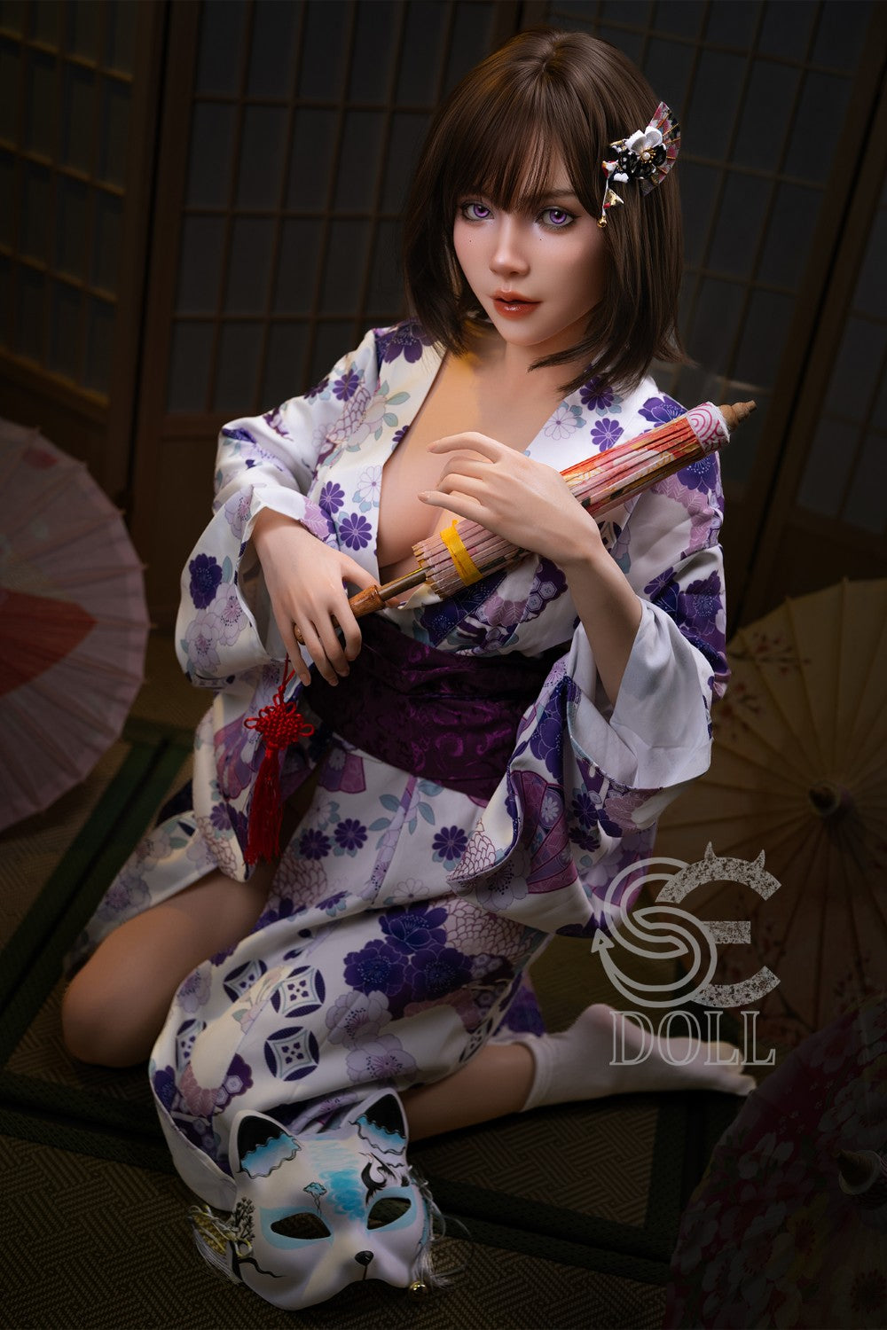 Kemeny.E muñeca sexual (SEDoll Copa D de 155 cm #119SO Silicone Pro)