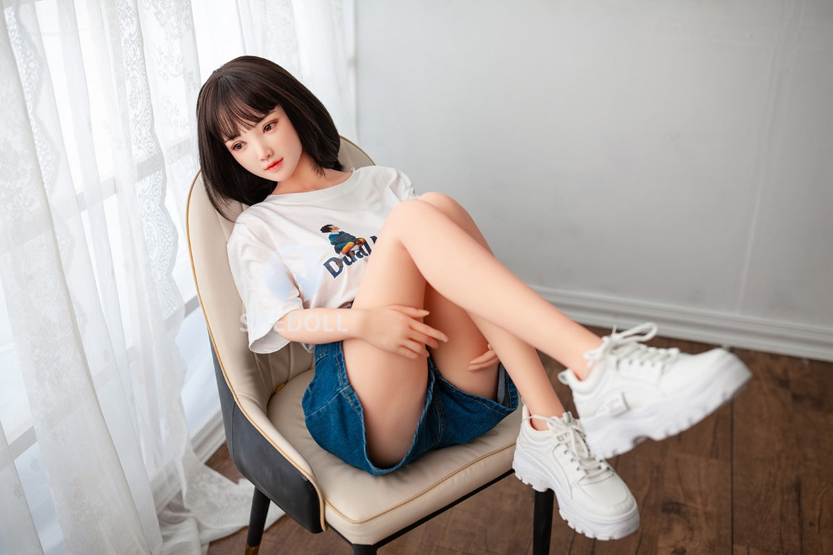 Boneca sexual ensolarada (SHEDOLL Copo D de 148cm #SH002 TPE+Silicone)