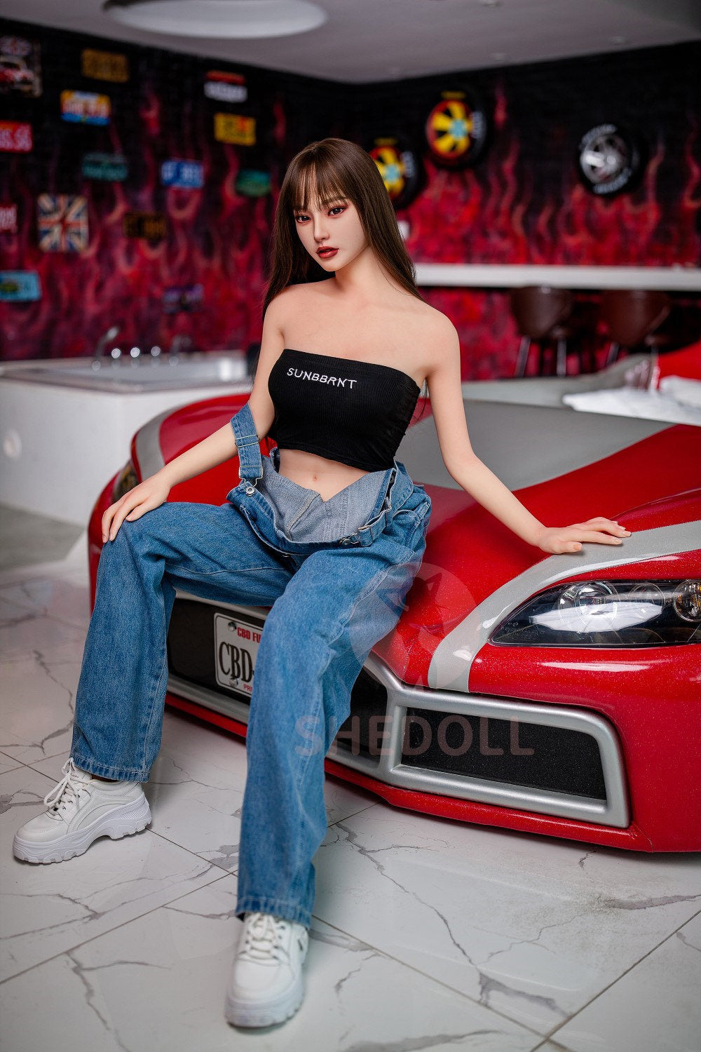 Boneca Sexual Beryl (SHEDOLL Copo C de 158cm #SH004 TPE+Silicone)