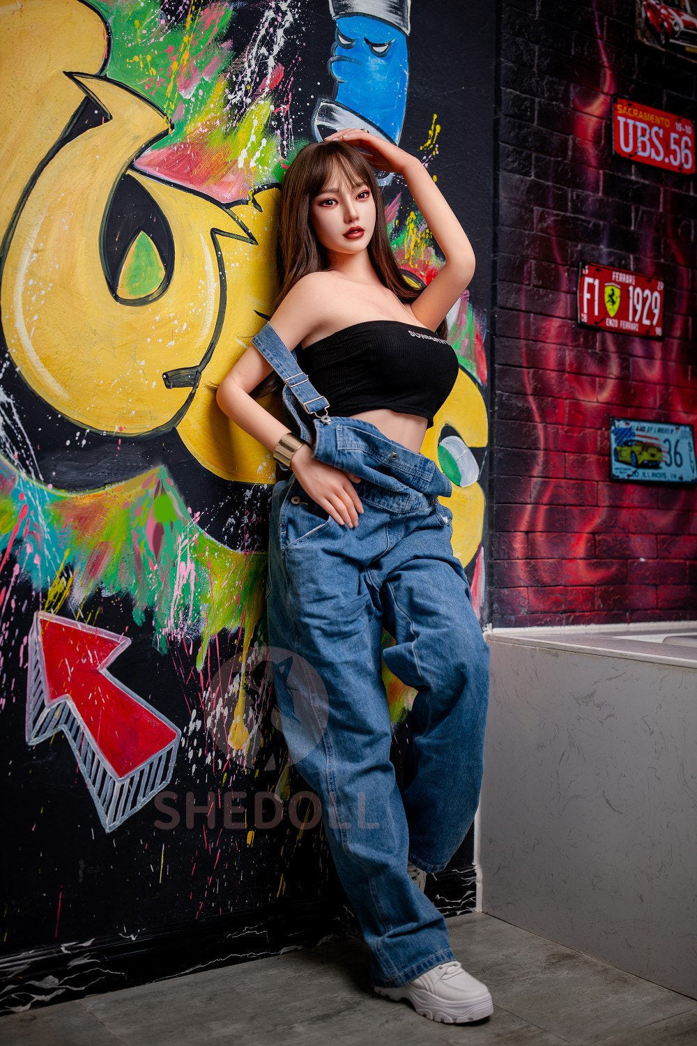 Boneca Sexual Beryl (SHEDOLL Copo C de 158cm #SH004 TPE+Silicone)