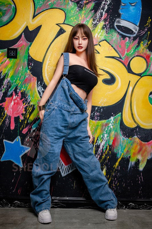 Boneca Sexual Beryl (SHEDOLL Copo C de 158cm #SH004 TPE+Silicone)