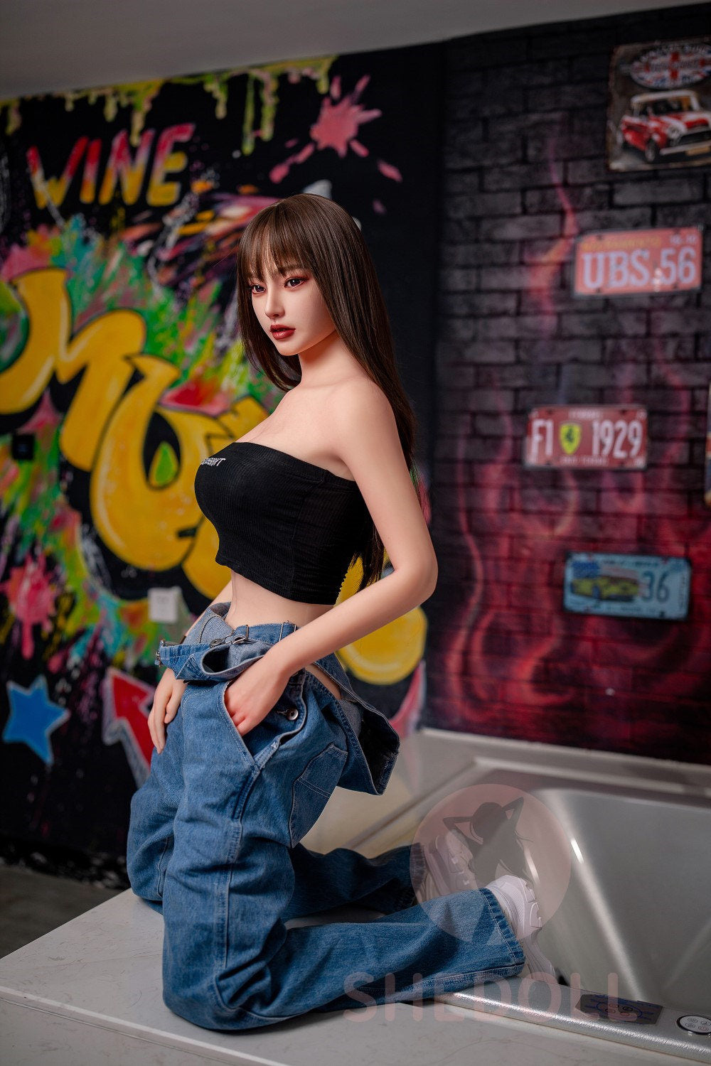 Boneca Sexual Beryl (SHEDOLL Copo C de 158cm #SH004 TPE+Silicone)