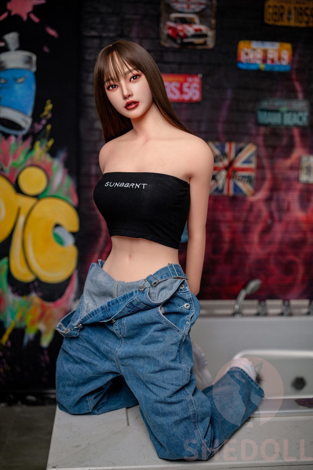 Boneca Sexual Beryl (SHEDOLL Copo C de 158cm #SH004 TPE+Silicone)