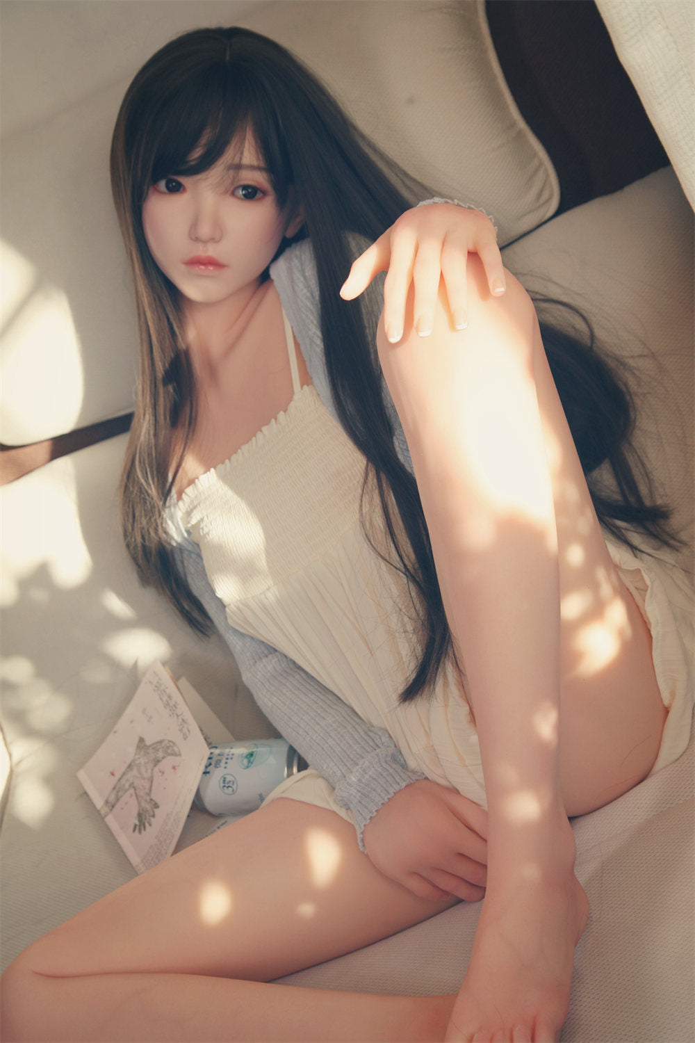 Cal muñeca sexual (SHEDOLL Copa C de 158 cm #SH015 TPE+silicona)