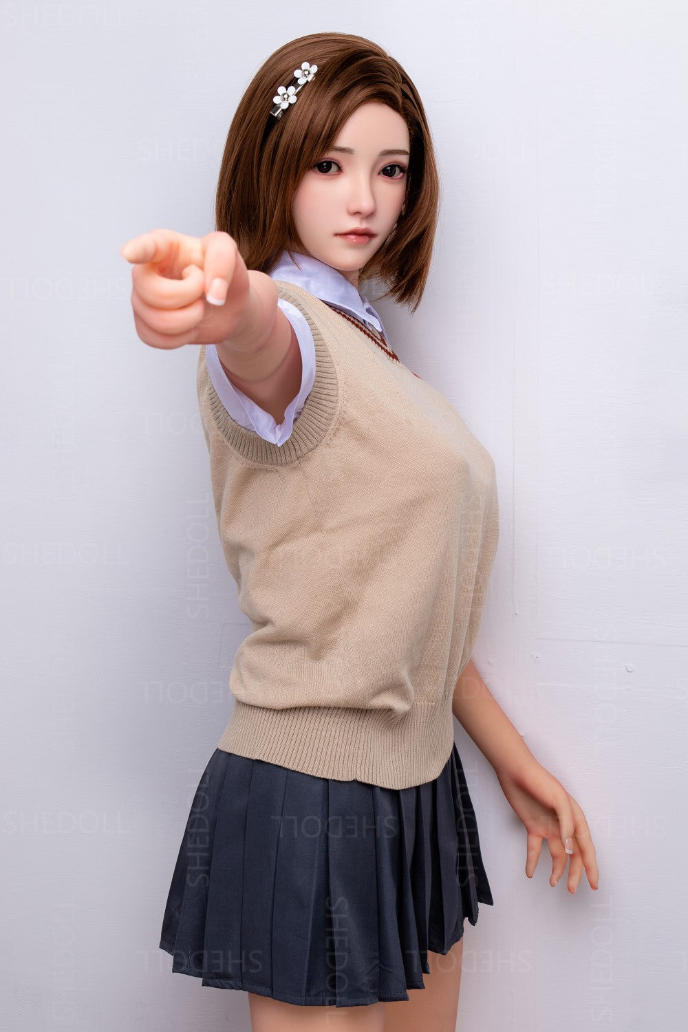 Rosa muñeca sexual (SHEDOLL Copa C de 158 cm #SH022 TPE+silicona)