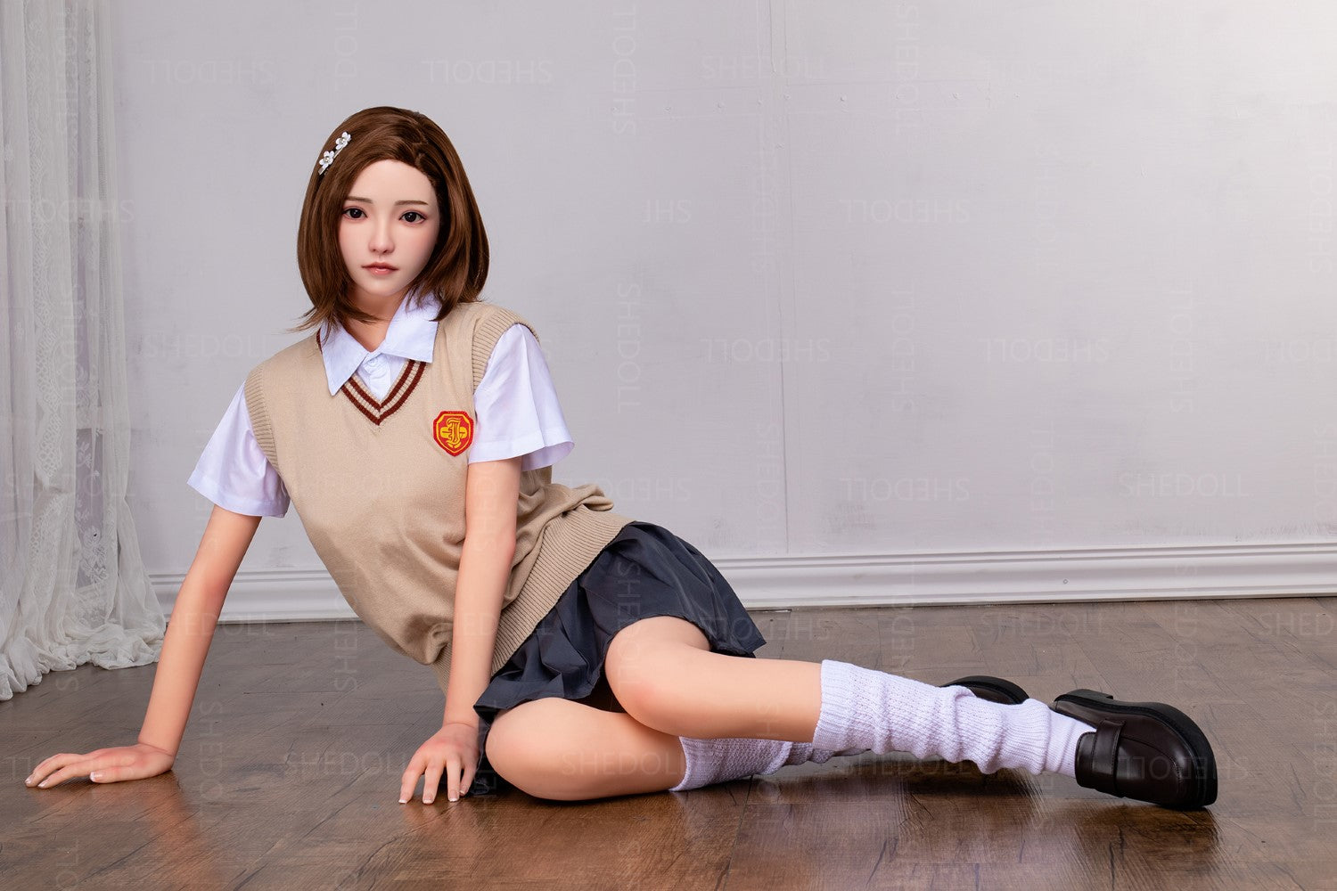 Rosa muñeca sexual (SHEDOLL Copa C de 158 cm #SH022 TPE+silicona)