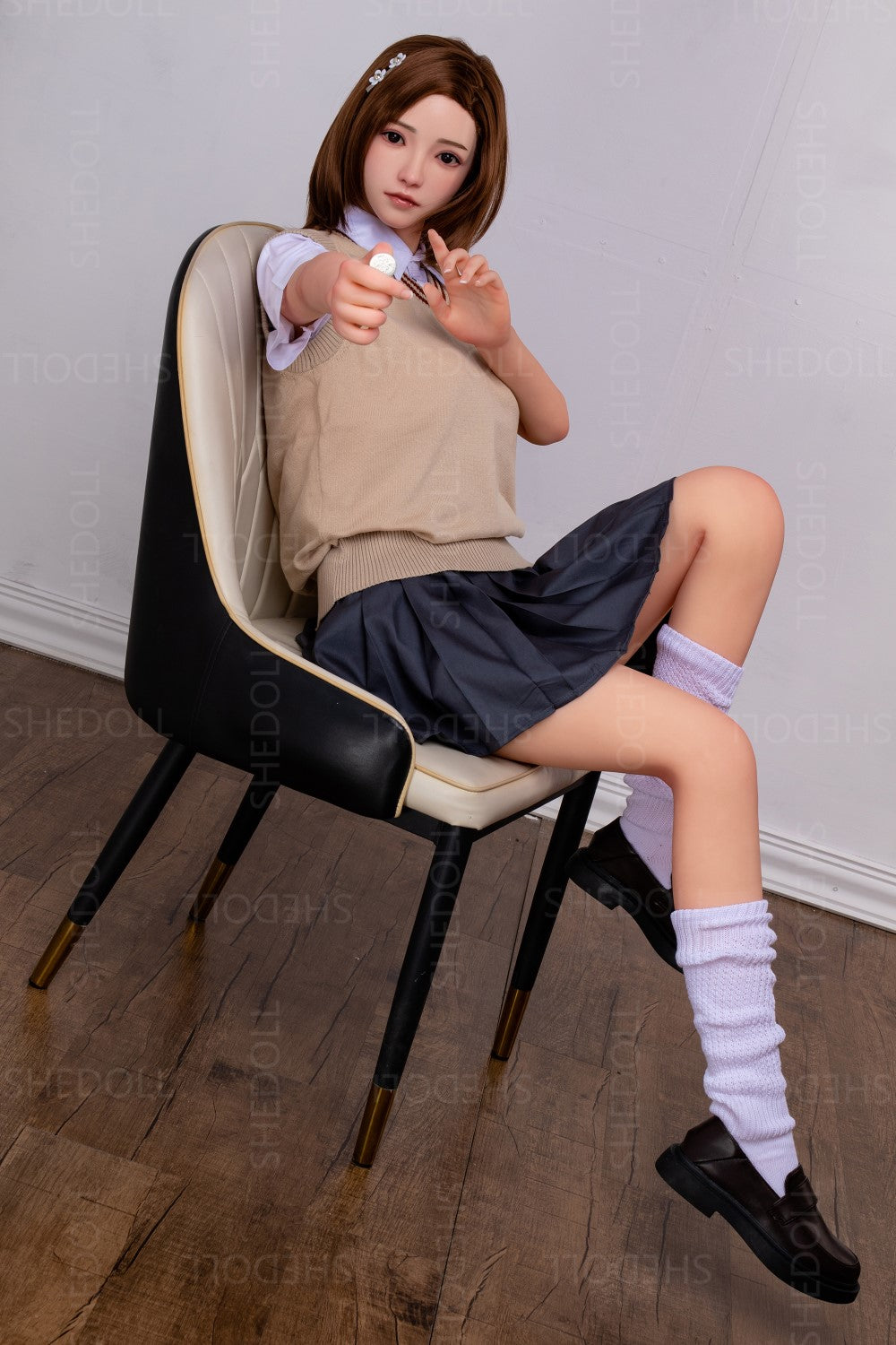 Rosa muñeca sexual (SHEDOLL Copa C de 158 cm #SH022 TPE+silicona)