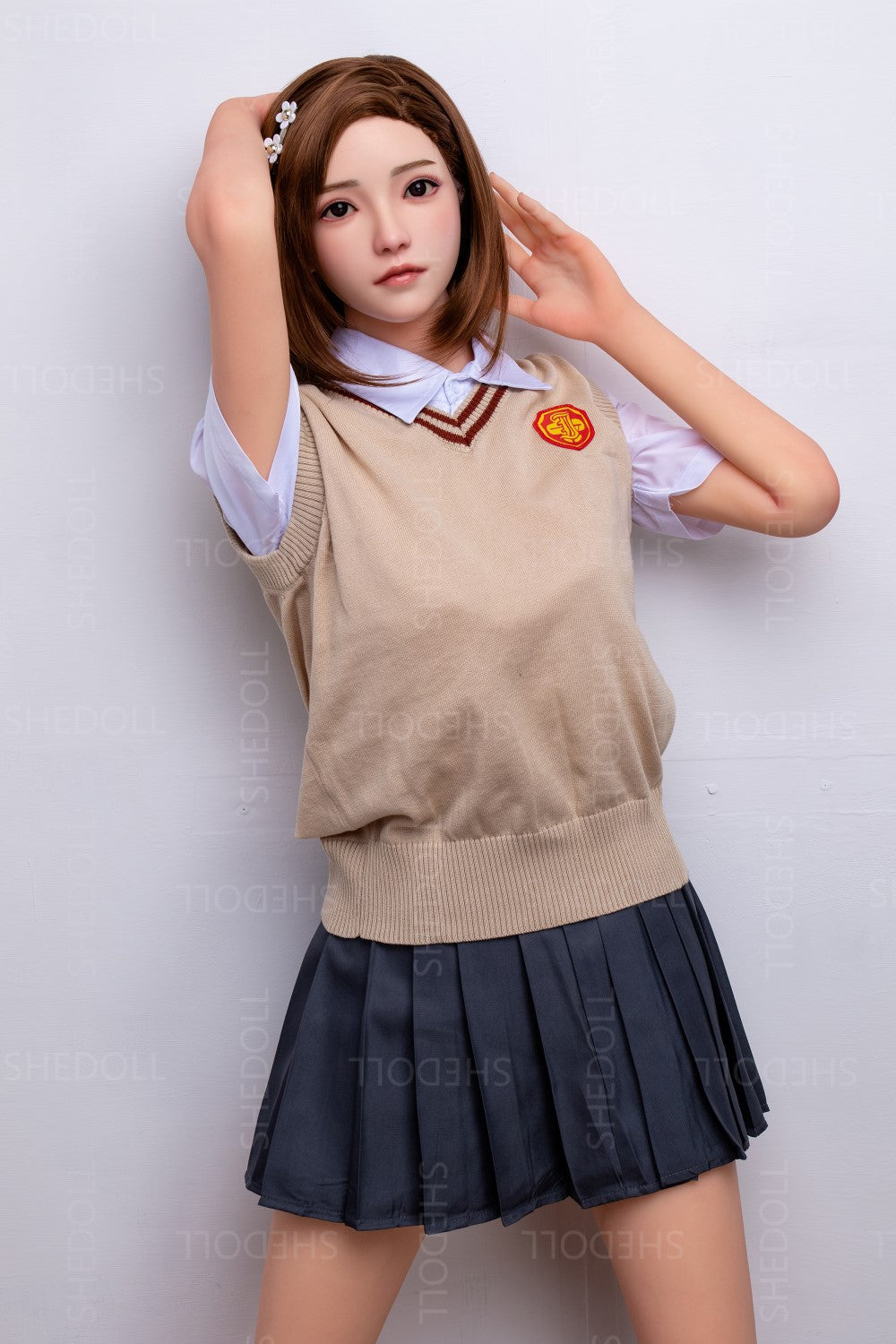 Rosa muñeca sexual (SHEDOLL Copa C de 158 cm #SH022 TPE+silicona)