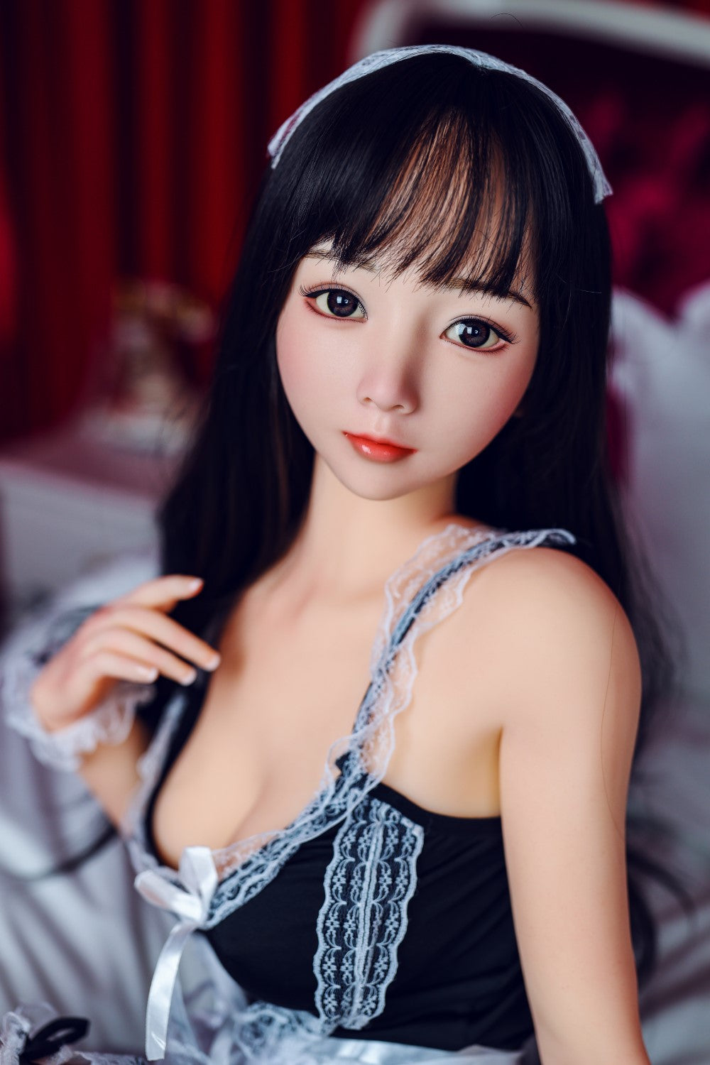 Boneca sexual yoyo (SHEDOLL 148cm D-kupa #sh023 tpe+silicone)