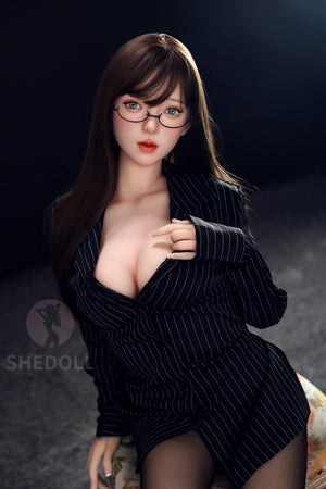 Boneca sexual kosame (SHEDOLL 158cm c-cup #sh036 2.0 tpe+silicone)
