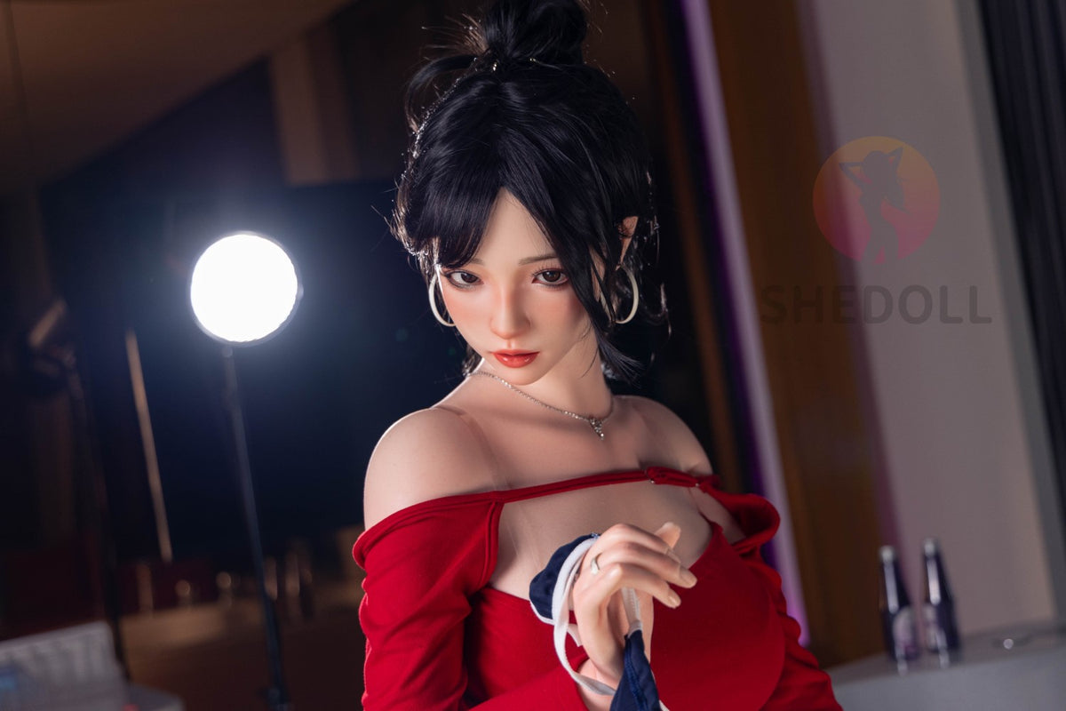 Boneca Sexual Rosa (SHEDOLL Copo E de 165 cm #SH051 2.0 Silicone)
