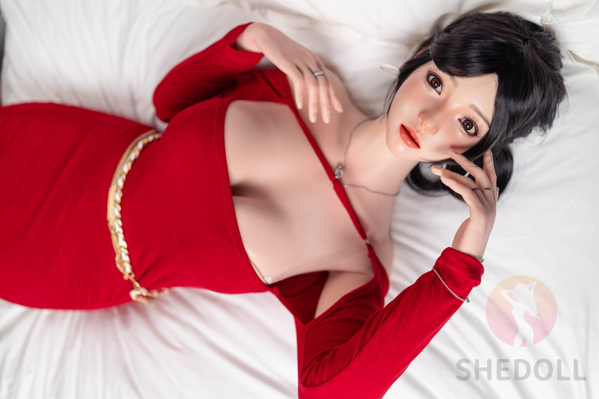 Boneca Sexual Rosa (SHEDOLL Copo E de 165 cm #SH051 2.0 Silicone)