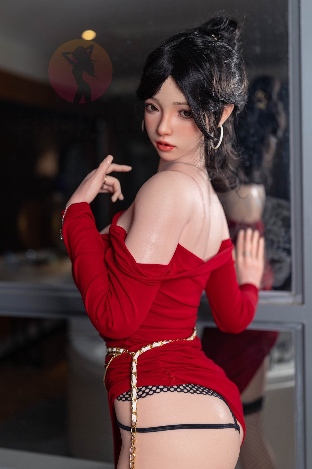 Boneca Sexual Rosa (SHEDOLL Copo E de 165 cm #SH051 2.0 Silicone)