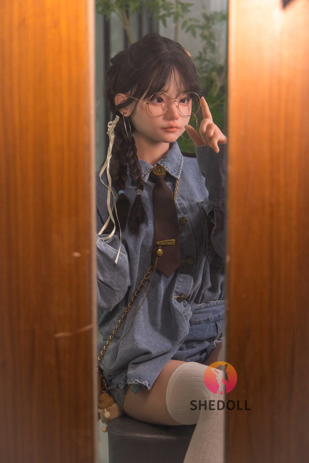 Boneca sexual Zara (SHEDOLL Copo C de 158 cm #SH053 2.0 Silicone)