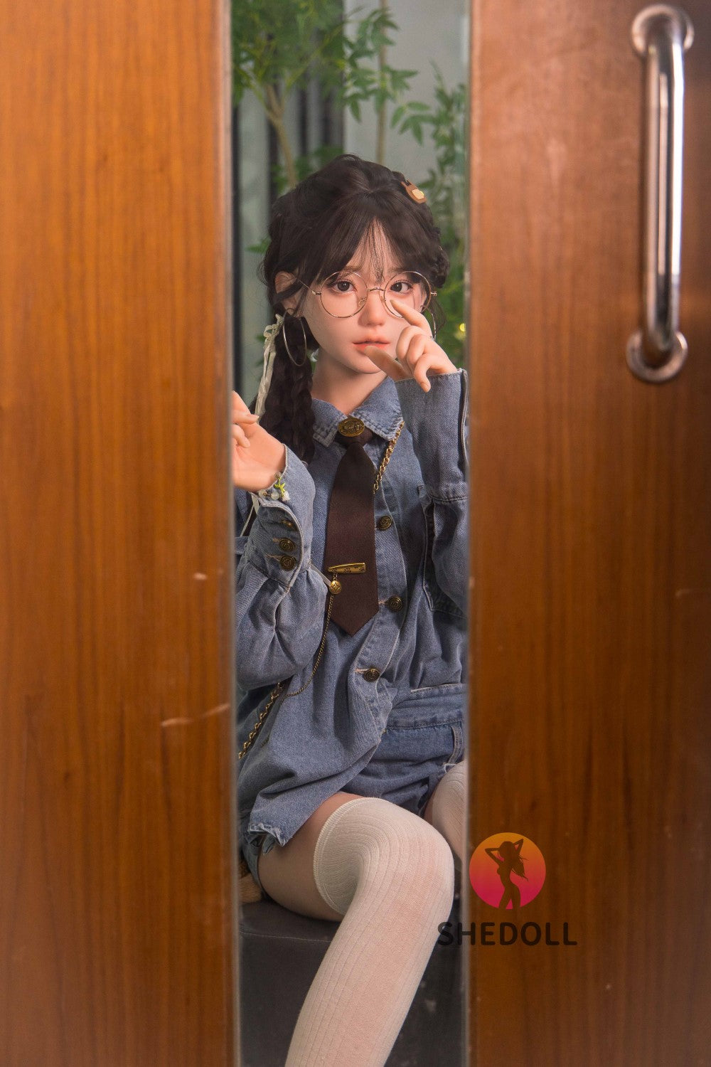 Boneca sexual Zara (SHEDOLL Copo C de 158 cm #SH053 2.0 Silicone)