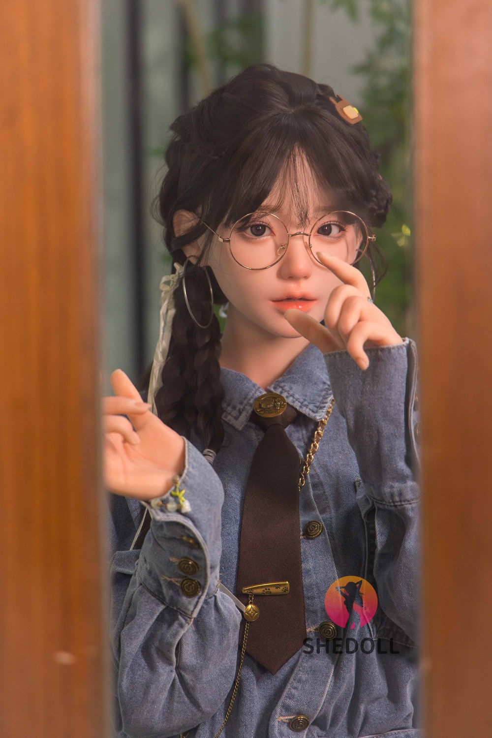 Boneca sexual Zara (SHEDOLL Copo C de 158 cm #SH053 2.0 Silicone)