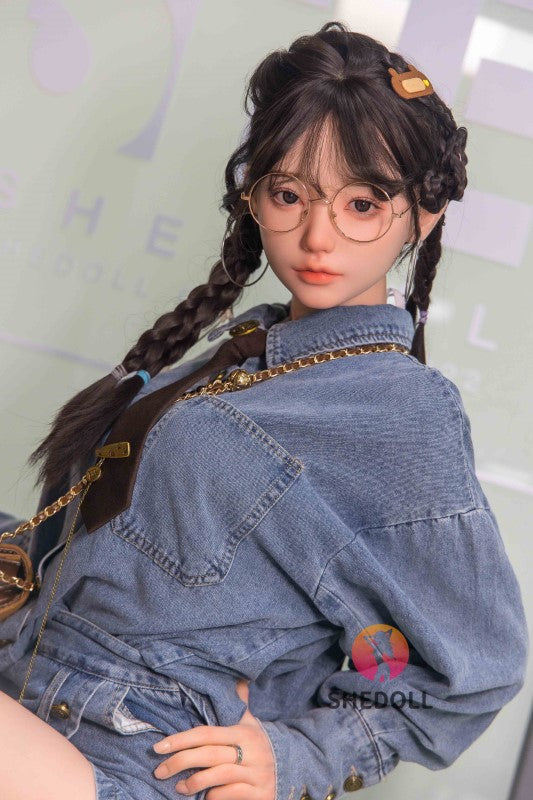 Boneca sexual Zara (SHEDOLL Copo C de 158 cm #SH053 2.0 Silicone)