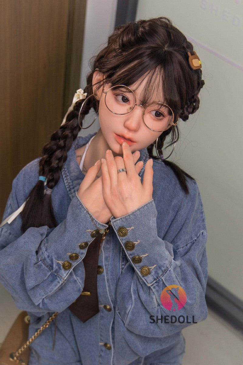 Boneca sexual Zara (SHEDOLL Copo C de 158 cm #SH053 2.0 Silicone)