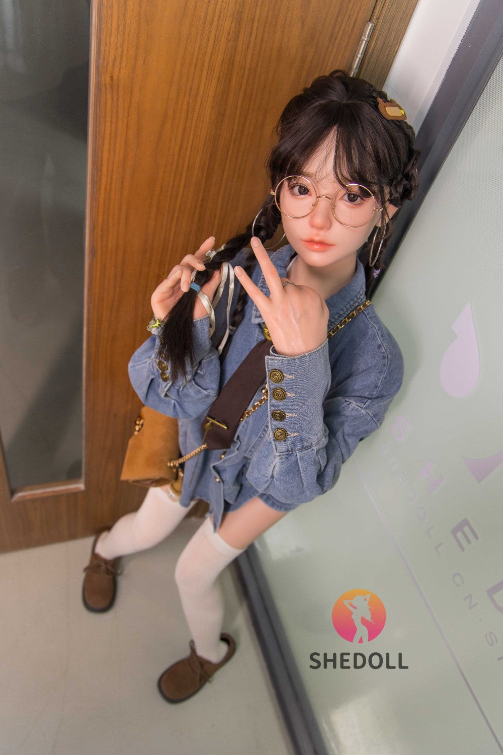 Boneca sexual Zara (SHEDOLL Copo C de 158 cm #SH053 2.0 Silicone)
